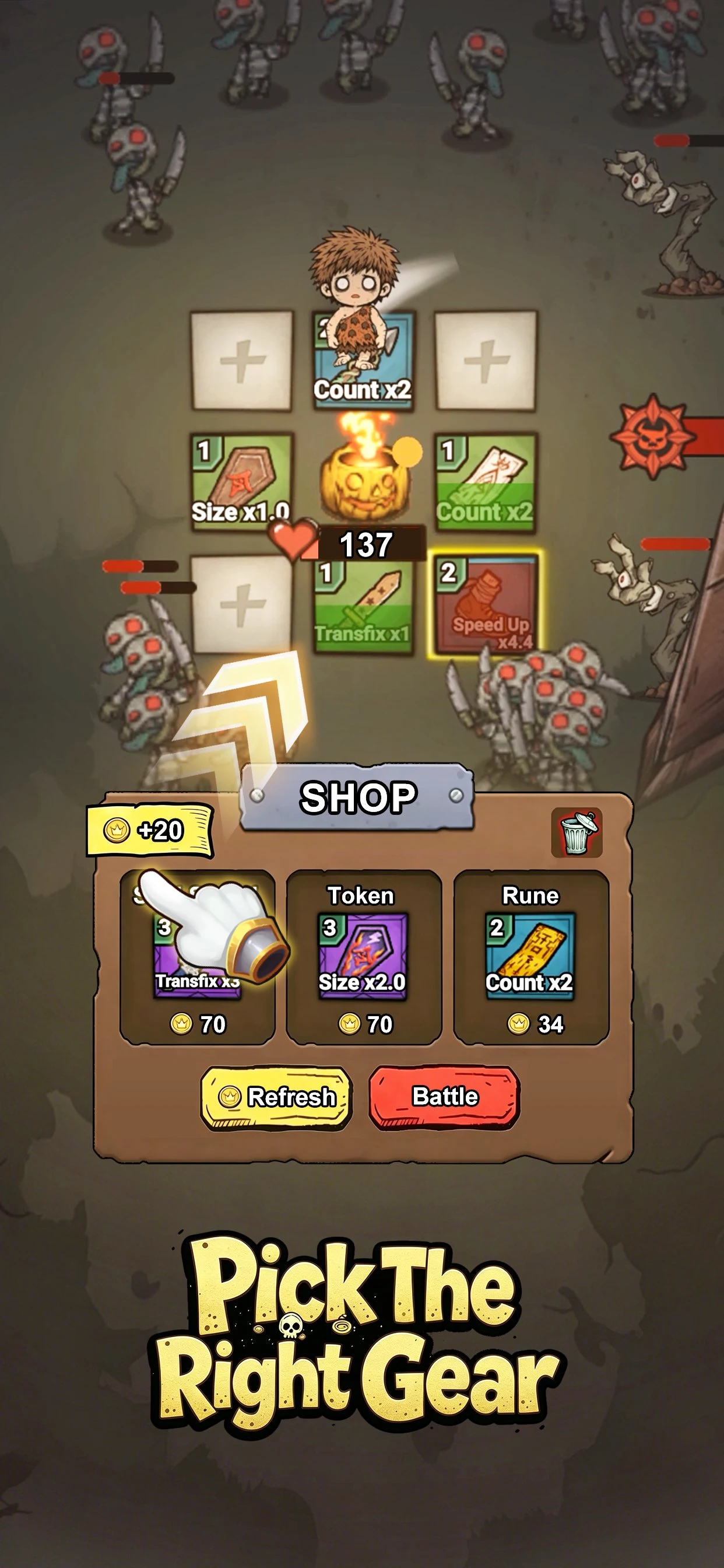 Bonfire Defense: Adventure screenshot