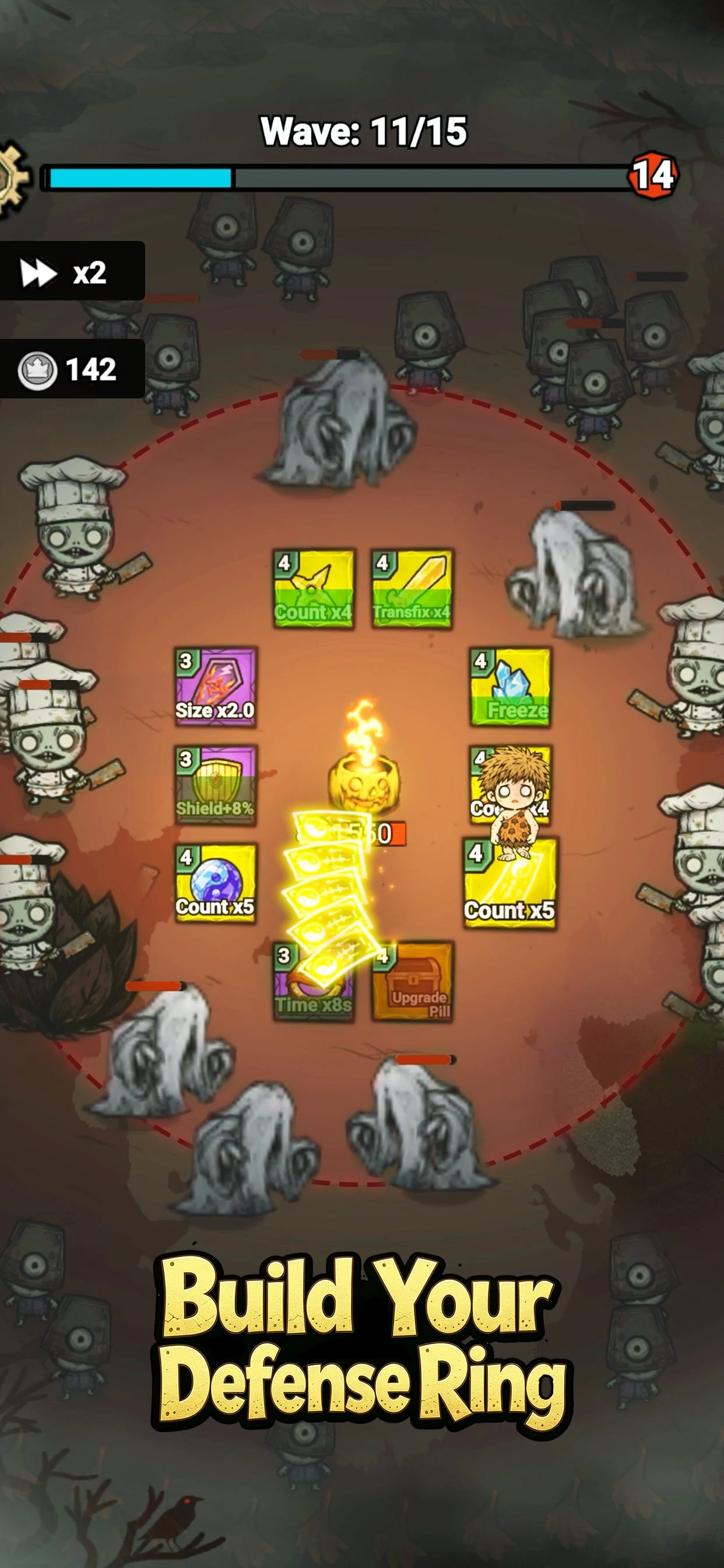 Bonfire Defense: Adventure screenshot