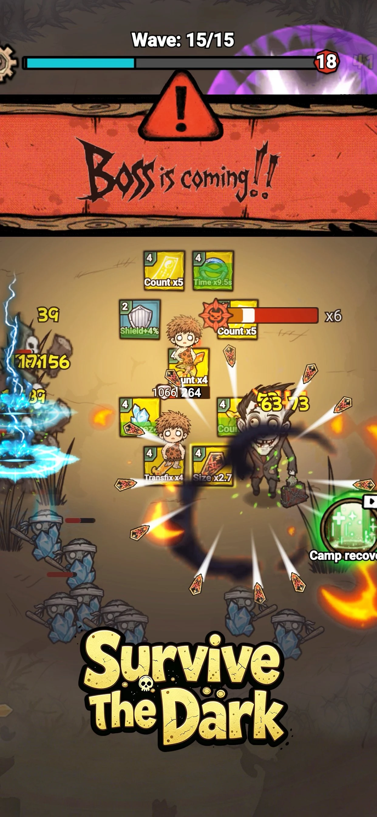 Bonfire Defense: Adventure screenshot